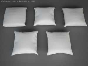 pillow collection 3D Model