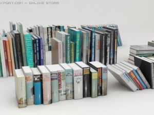 books 3D Model