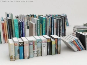 books 3D Model