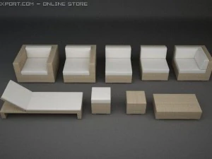 lounge furniture 3D Model