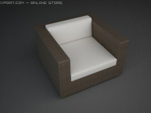 lounge furniture 3D 模型