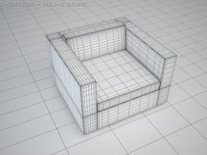 lounge furniture 3D 模型