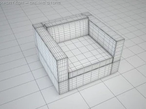 lounge furniture 3D Model