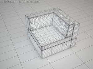 lounge furniture 3D 模型