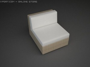lounge furniture 3D 模型