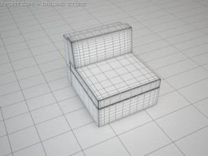 lounge furniture 3D 模型