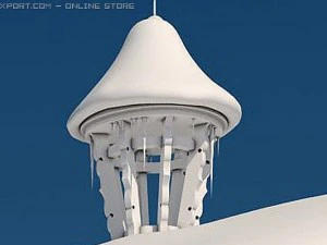 cottage cabin 3D Model