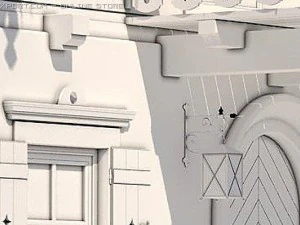 cottage cabin 3D Model