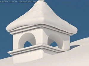cottage cabin 3D Model
