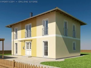 villa 3D Model