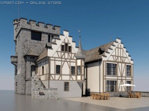 castle Modelo 3D
