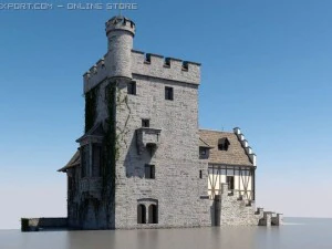 castle 3D Model