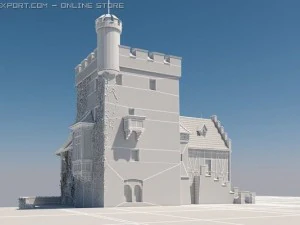 castle 3D Model