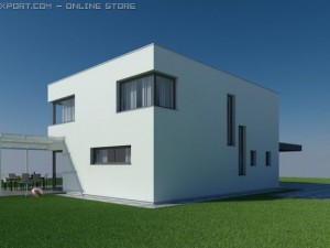 villa 3D Model