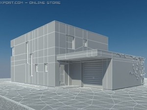 villa 3D Model