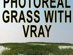 व्रे घास ट्यूटोरियल 3D मॉडल