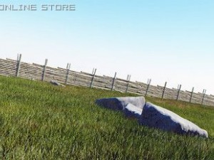 vray grass tutorial 3D Model