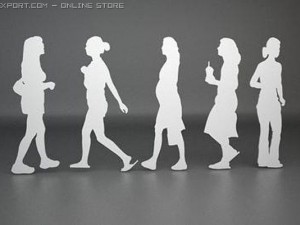48 people shapes Modelo 3D