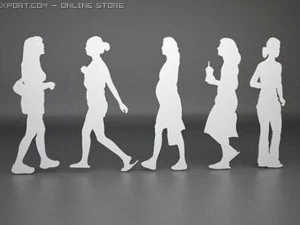 48 people shapes 3D Model