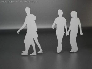48 people shapes 3D Model