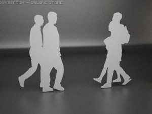 48 people shapes Modelo 3D