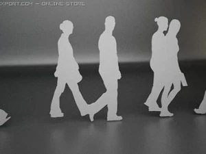 48 people shapes 3D Model