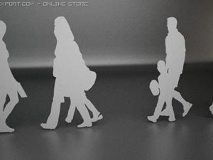 48 people shapes Modelo 3D