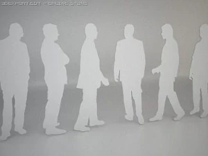 48 people shapes 3D Model
