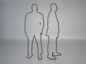 48 people shapes Modelo 3D