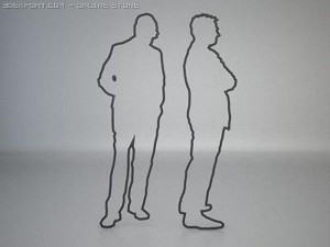 48 people shapes Modelo 3D