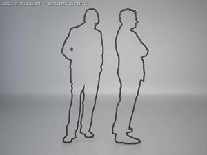 48 people shapes 3D Model