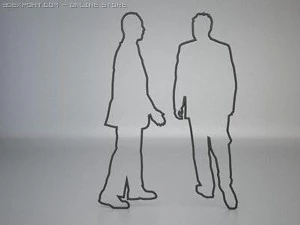 48 people shapes 3D Model