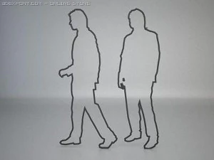 48 people shapes 3D Model