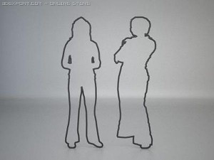 48 people shapes Modelo 3D
