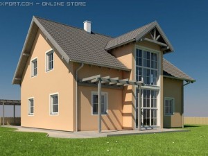 villa 3D 模型