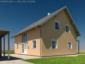 villa 3D Model