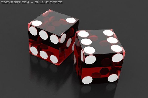 dice Modèle 3D .c4d .max .obj .3ds .fbx .stl .blend 