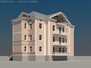 villa 3D 模型