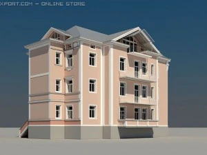 villa 3D Model
