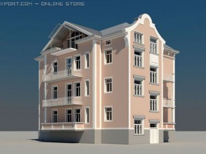 villa 3D 模型