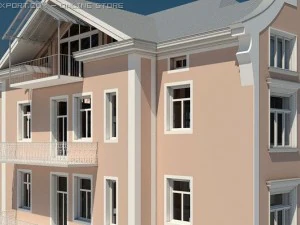 villa 3D Model