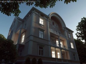 villa 3D 模型