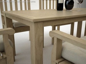 garden furniture Model 3D