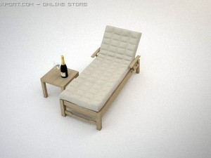 garden furniture Model 3D