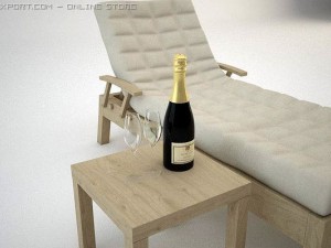 garden furniture Model 3D
