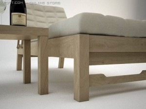 garden furniture Model 3D