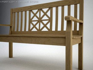garden furniture Model 3D