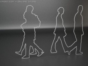 14 people shapes Model 3D