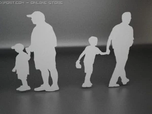 14 people shapes 3D Model