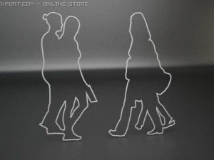 14 people shapes 3D Model